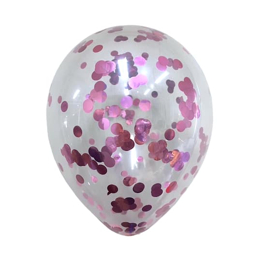Michaels, 12" Confetti Balloons, 8ct. by Celebrate It™ – Category: Latex Balloons